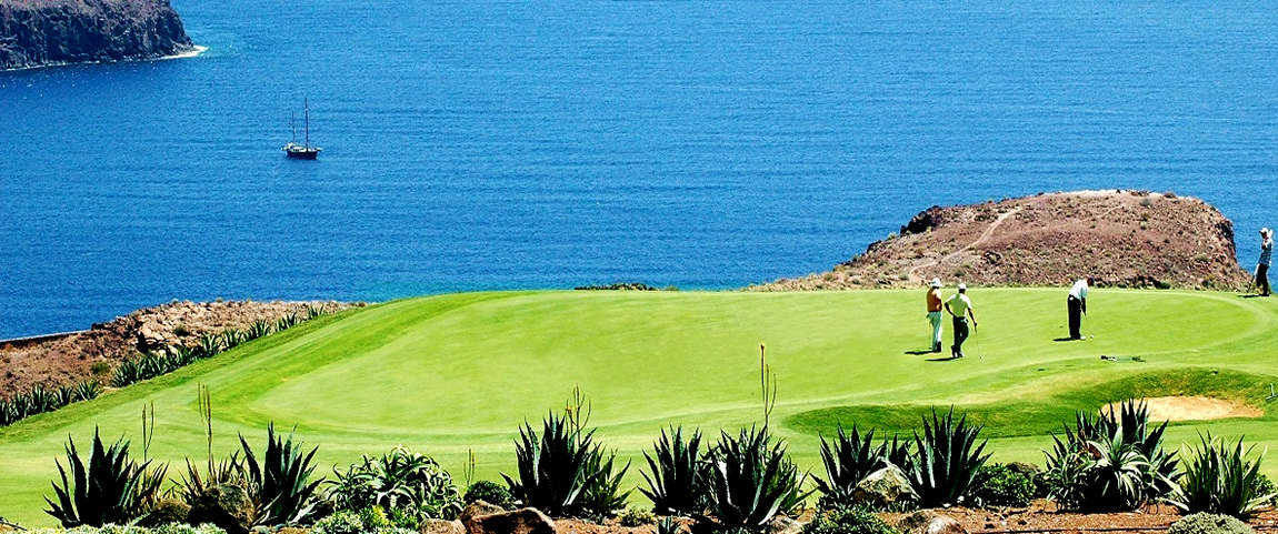 green del hoyo 10 del tecina golf